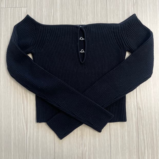 다이애그널 니트