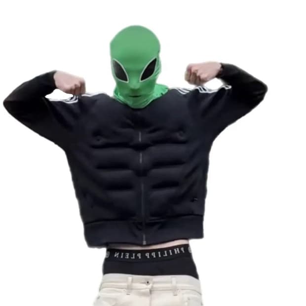 제레미스콧 x 아디다스 패디드 머슬 져지탑