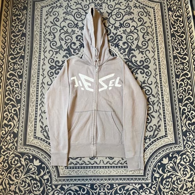 디젤 빈티지 후드집업