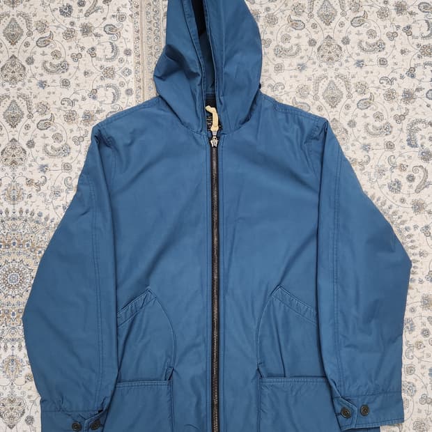 J.CREW 군청색 밀리터리 필드 메카닉 후드 자켓 F
