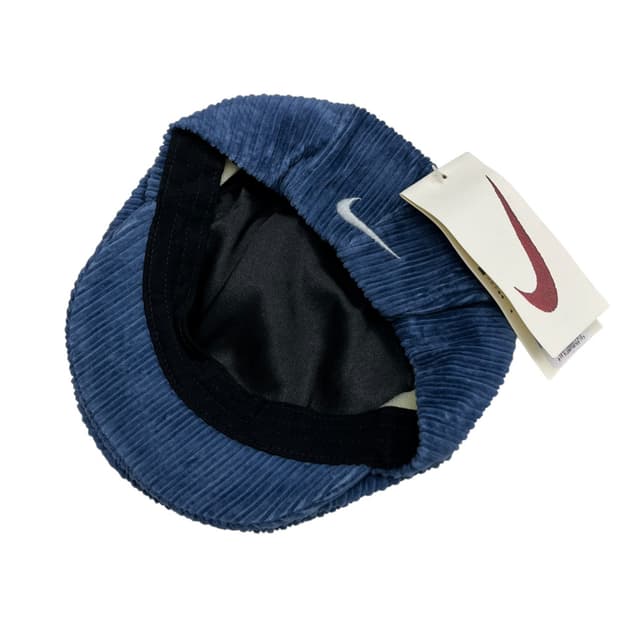 나이키 90s y2k 블루 코듀로이 헌팅캡