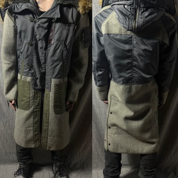 Junya Watanabe Hybrid Military Coat