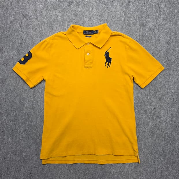 폴로 랄프로렌 클래식 핏 빅포니 PK 카라 반팔티 보이즈 L 14-16