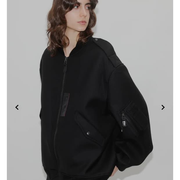 Junya Watanabe Wool Serge Bonded Bomber 