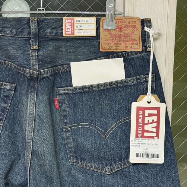 [34x32] 1955501 리바이스 와고너 wagoner