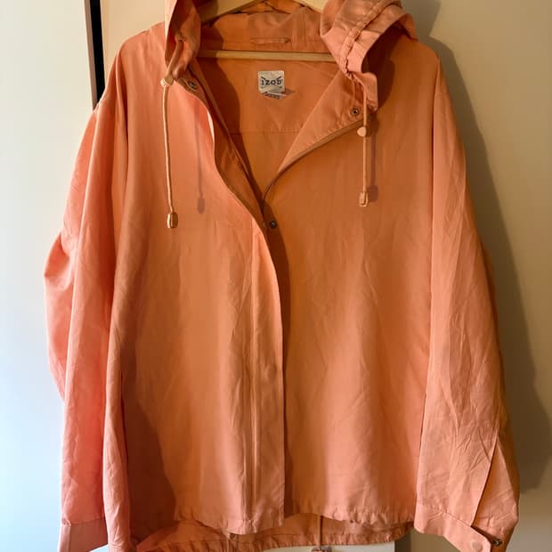 80’s izod Hood Jacket (Hongkong made)