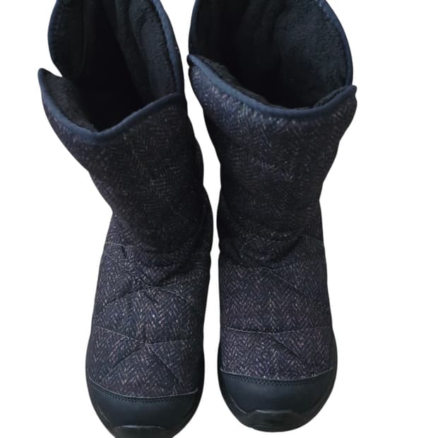 (240)노스페이스 퀄팅 패딩 방한 부츠