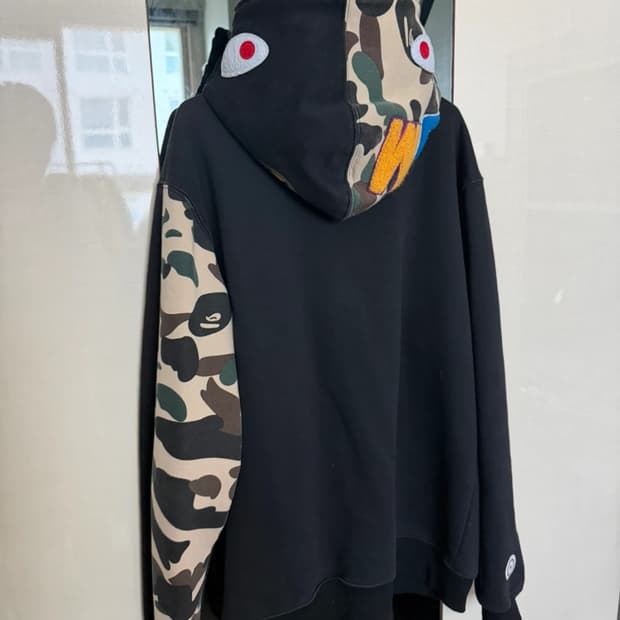 Bape 베이프 카모 후드집업 L