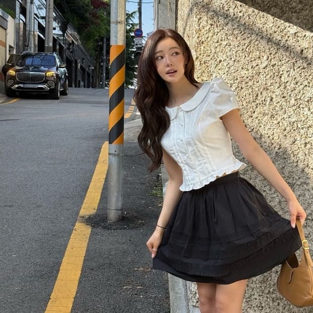 플로움 하니블라우스 s 새상품