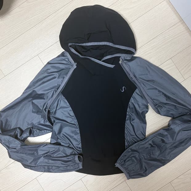 오호스 투웨이 후디 볼레로 탑