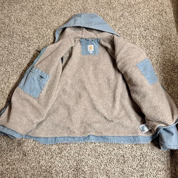 칼하트 WJ141 시에라 셰르파 덕액티브 자켓(XL)