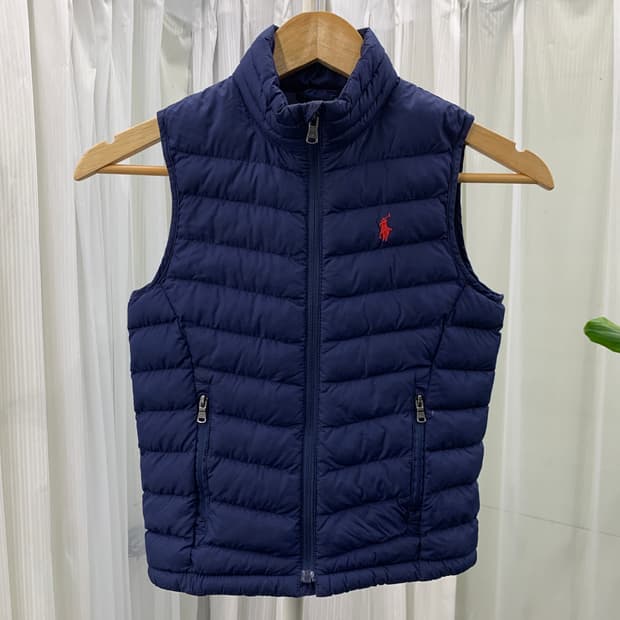 폴로 랄프로렌 키즈 네이비 경량패딩 조끼 1898