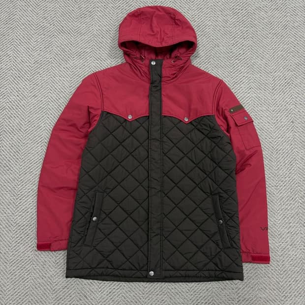 노스페이스 화이트라벨 퀼팅 후드패딩 v2101