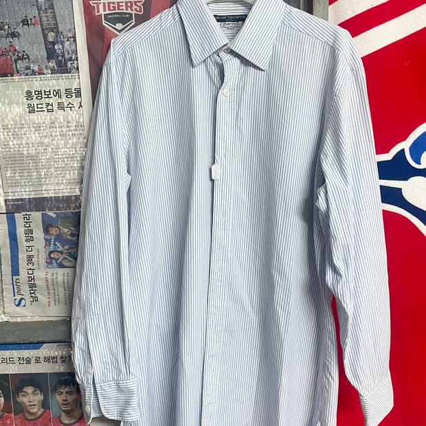 Charvet(샤르베),10 corso como 스트라이프 셔츠
