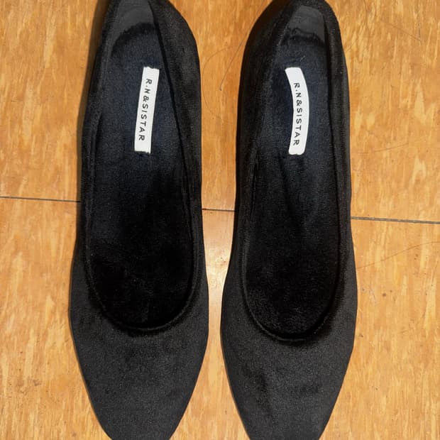 r.n&sistar 플랫 스웨이드 구두