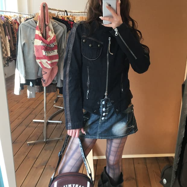 디젤 투웨이 아일렛 자켓