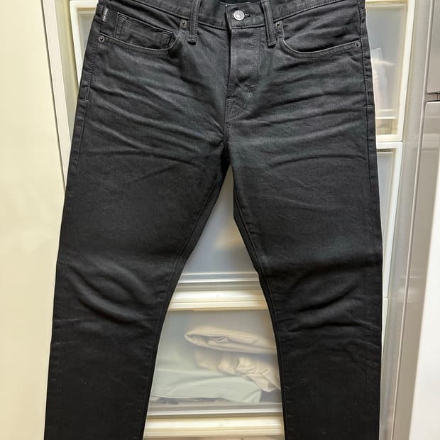 톰포드 슬림 진 블랙 30