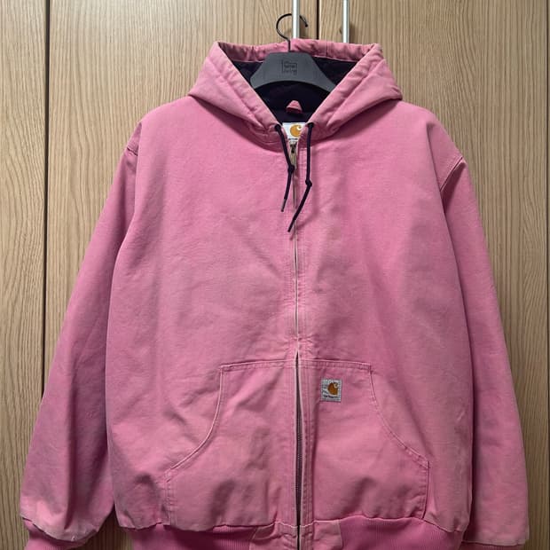 칼하트 WJ130 덕 액티브자켓 핑크 XXL