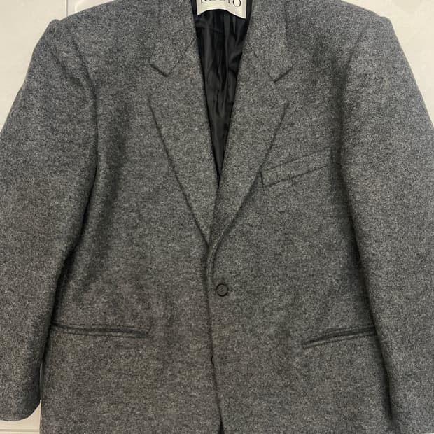 렉토 버진 울 싱글 코트 블레이저 자켓 23FW