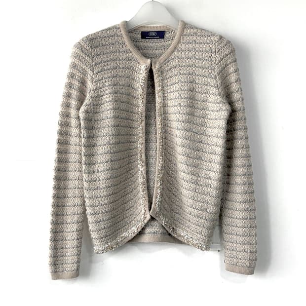 고비 GOBI 캐시미어 시퀸 니트 가디건