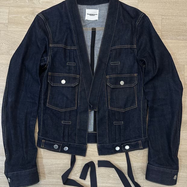 솔로이스트 데님 하오리 자켓