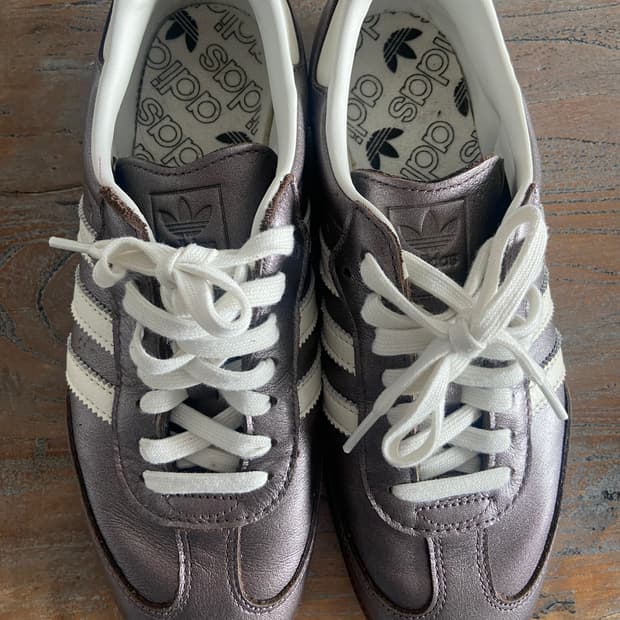 아디다스 삼바 OG 실버 메탈릭 퍼플