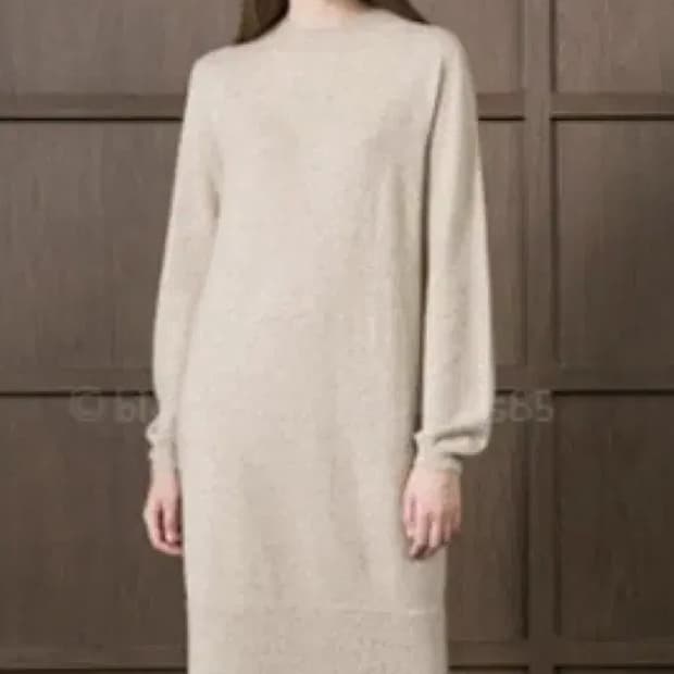 고비 2021 몽골리안 캐시미어 100 니트 롱 원피스 S사이즈