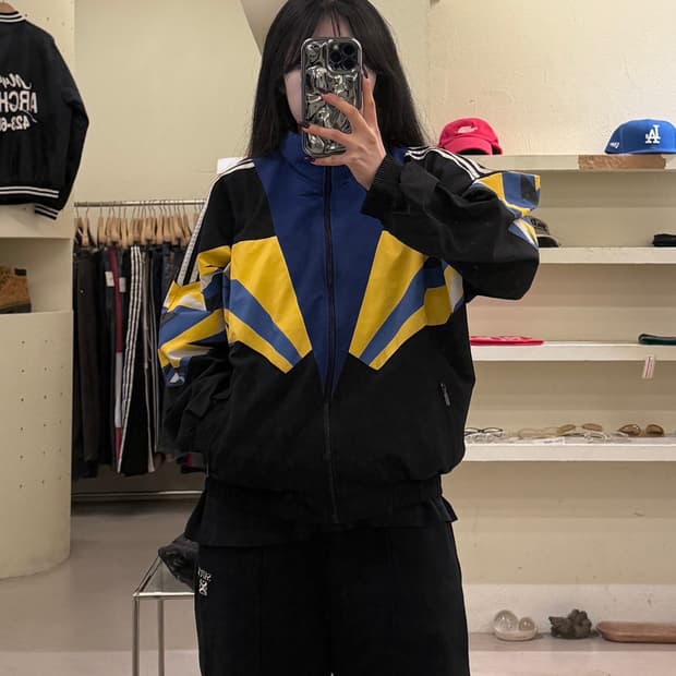 아디다스 00s 빈티지 바람막이 자켓 U1480