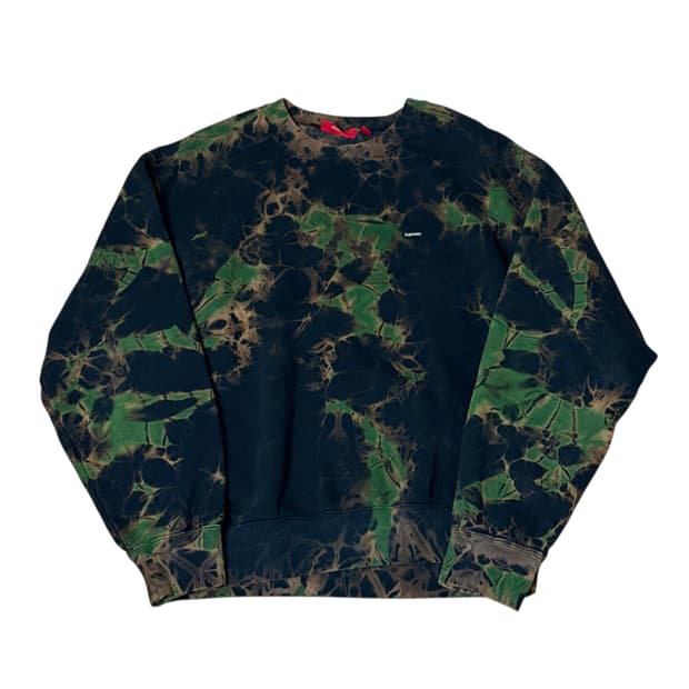 슈프림 스몰박스 스웻셔츠 크루넥 맨투맨 멀티다이드 M