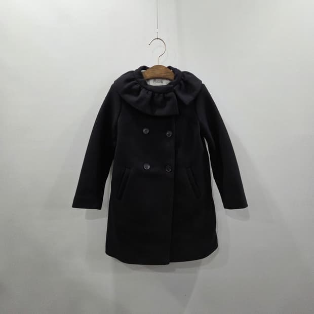 봉쁘앙 키즈 울 블랜드 코트 6A