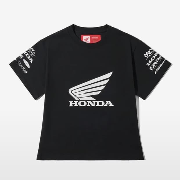 혼다 Womans Wing collect Logo Short Sleeve