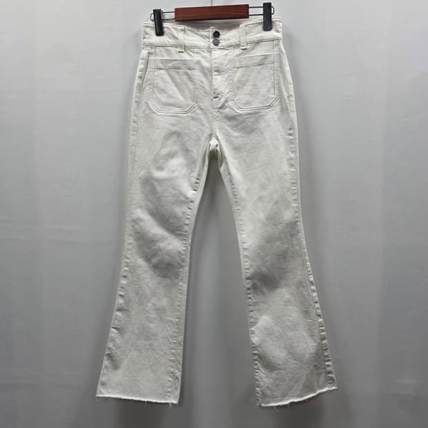 1171 에고이스트 화이트 스판 데님 / 55 / 세미부츠컷핏