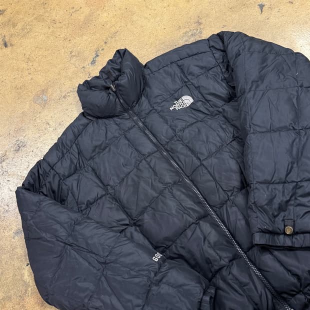 [정품/M] 노스페이스 600 블랙 패딩 점퍼 b15