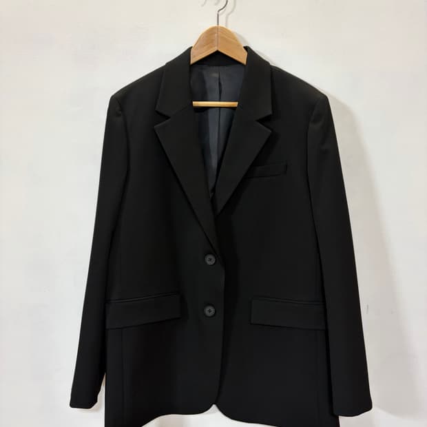 무신사 스탠다드 블랙 블레이저 M