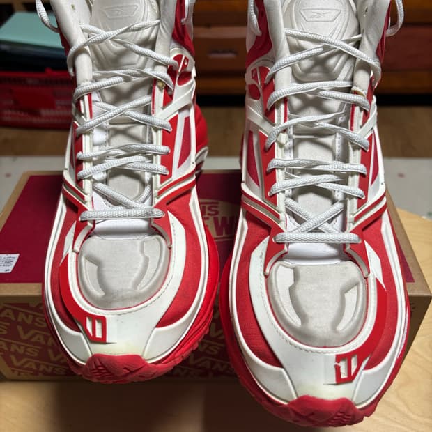 290) 리복 강혁 프리미어 로드 모던 미드 화이트 레드