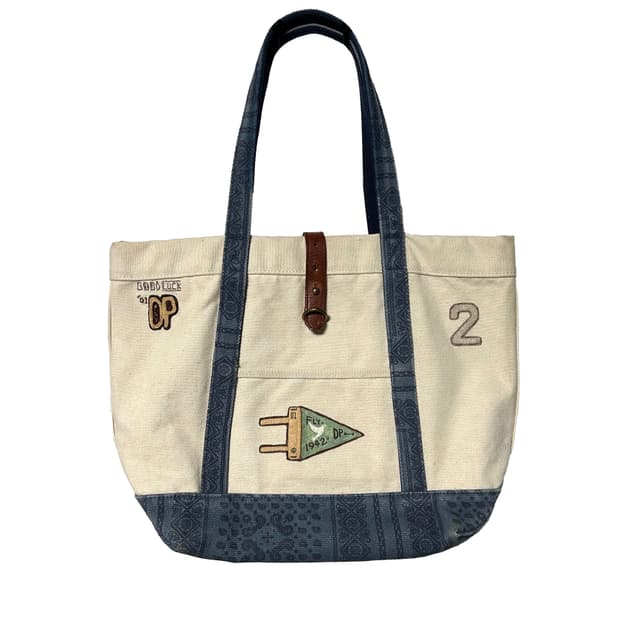 핸드메이드 패치 빈티지 토트백 캔버스백 커스텀 제작