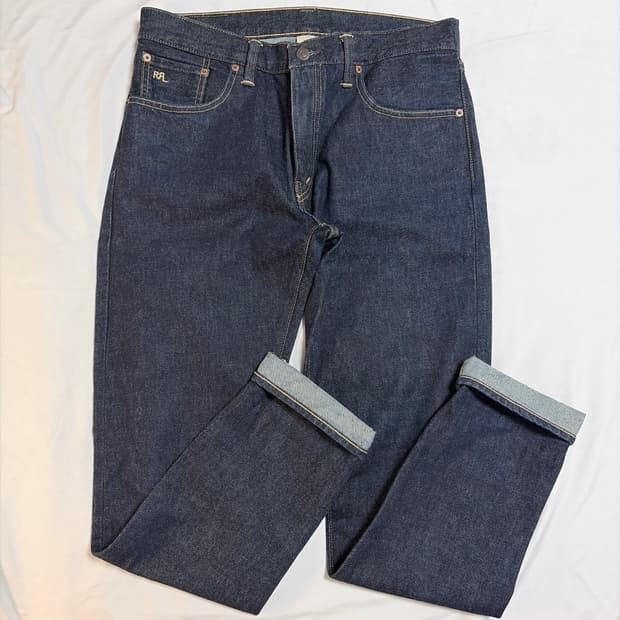 RRL 더블알엘 생지 데님 팬츠 32x32