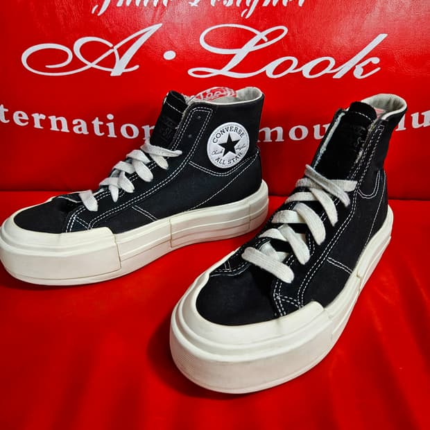 컨버스(Converse) 척 테일러 올스타 크루즈 블랙 에그렛 255