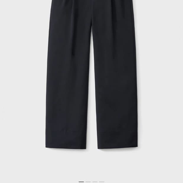 (새상품) 포터리 파인 울 투플리츠 와이드 팬츠 3(32)사이즈