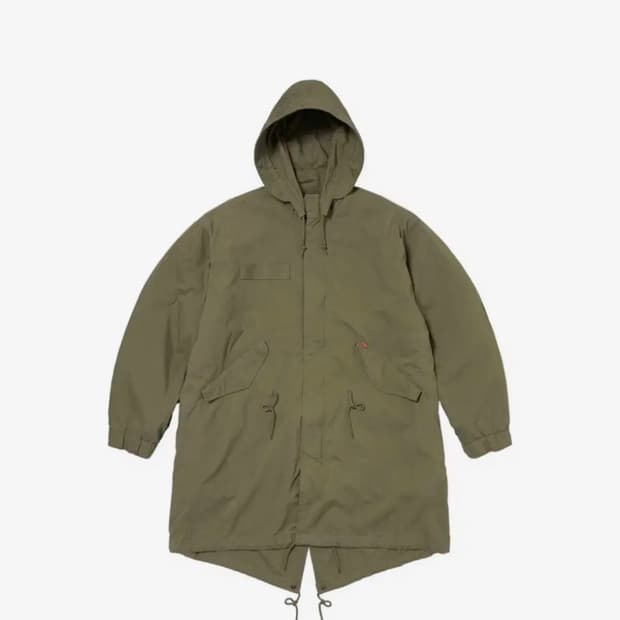 24ss Supreme Futura Fishtail Parka L