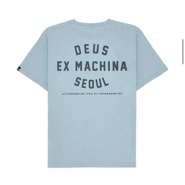 구해요) 데우스 엑스 마키나 서울 반팔 블루