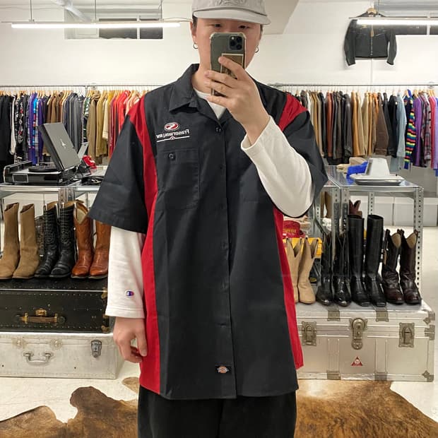 DICKIES racing mechanic shirts 디키즈 레이싱
