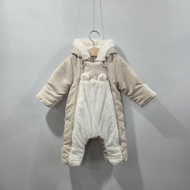 아가방 곰돌이 우주복 80