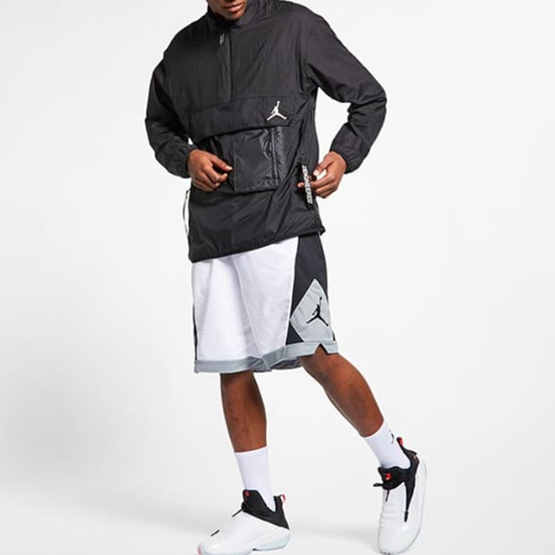 나이키 조던 반집업 바람막이 XL 