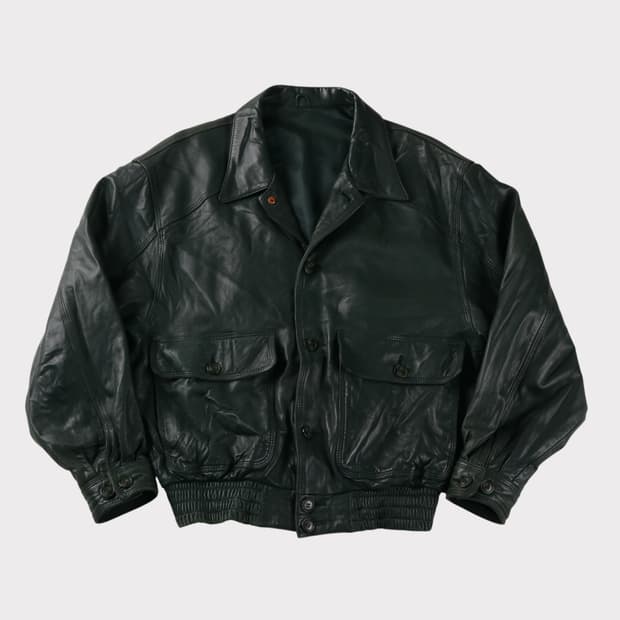 [L] 빈티지 이탈리아 양가죽 자켓