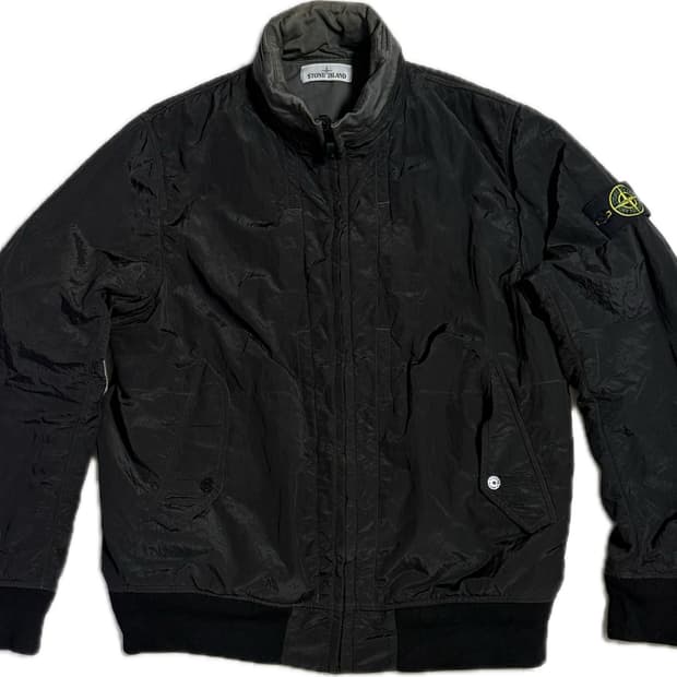 스톤아일랜드 나일론 메탈 타이벡 쉴드 자켓