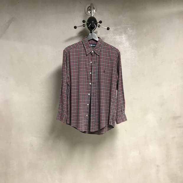 폴로 랄프로렌 체크 셔츠 90