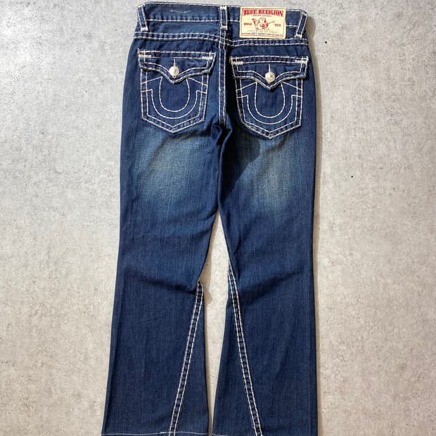 [32] True Religion 트루릴리전 슈퍼 T 부츠컷 데님팬츠