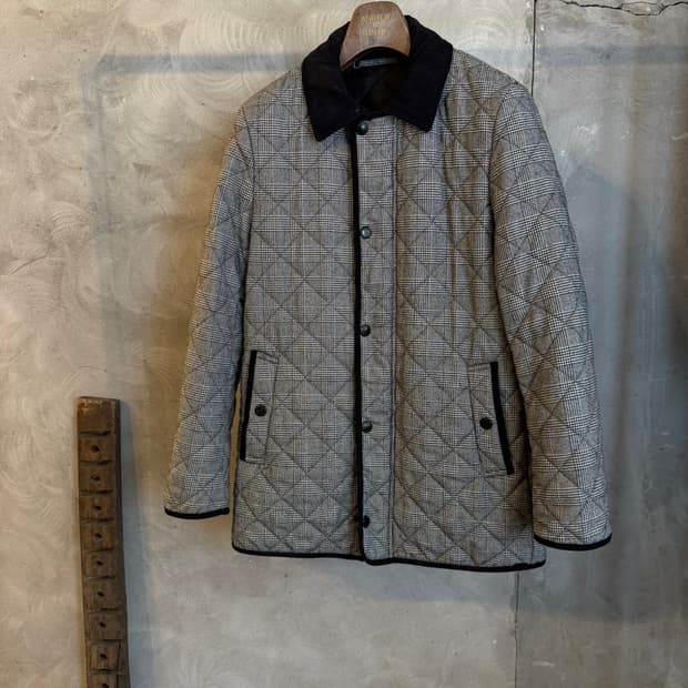 맨온더분 퀼팅 자켓 100