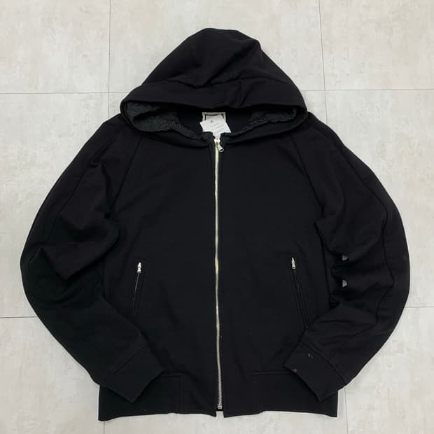 우영미 블랙 후드집업 #390